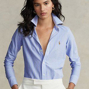 Polo Ralph Lauren Striped Knit Oxford Shirt
